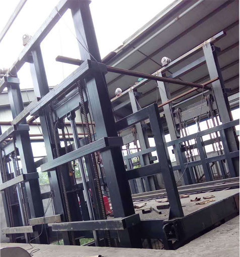 大型（xíng）導軌式升降貨梯